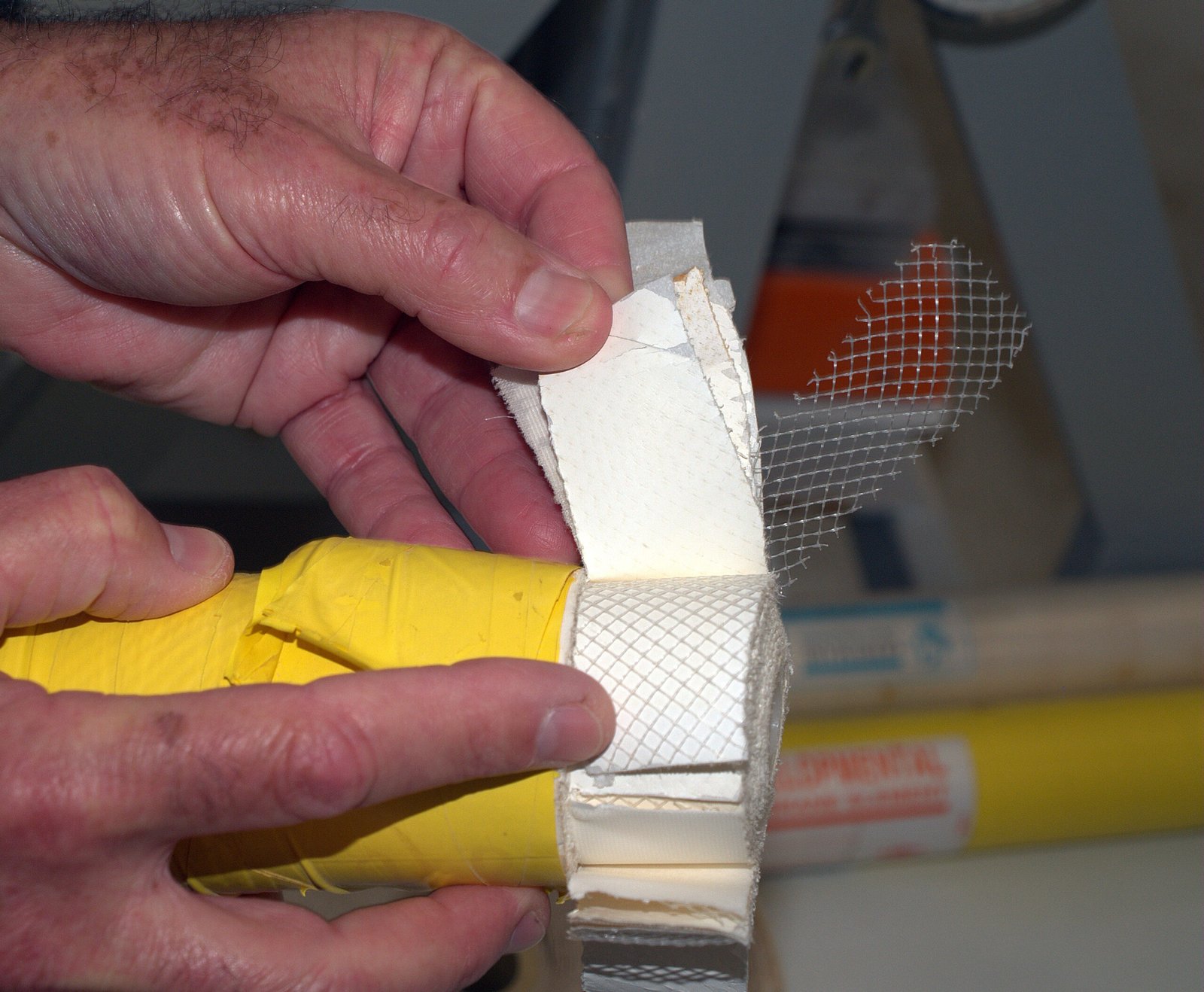 Reverse osmosis membrane element layers used in the membrane filtration process