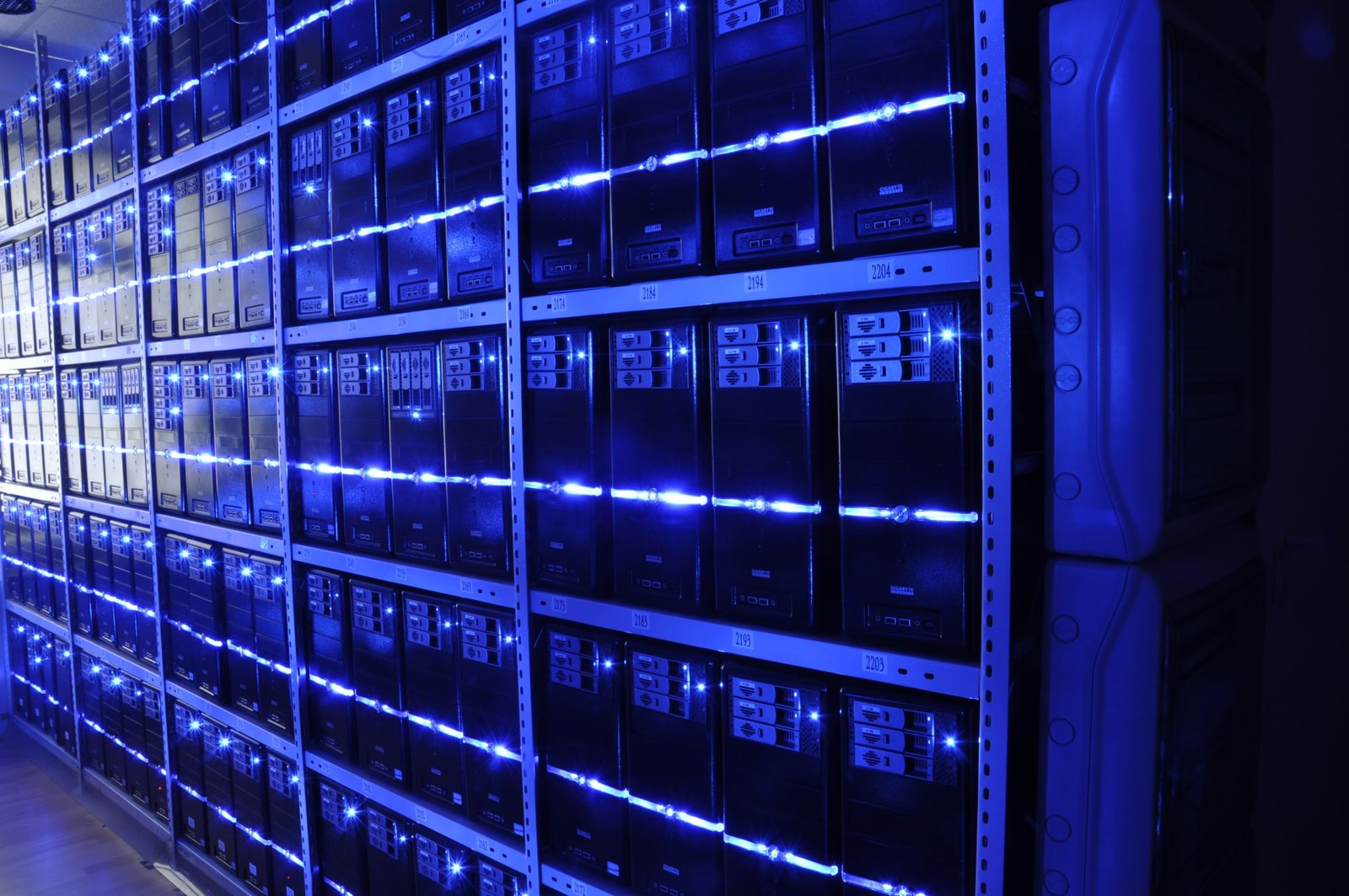 Data centre server room