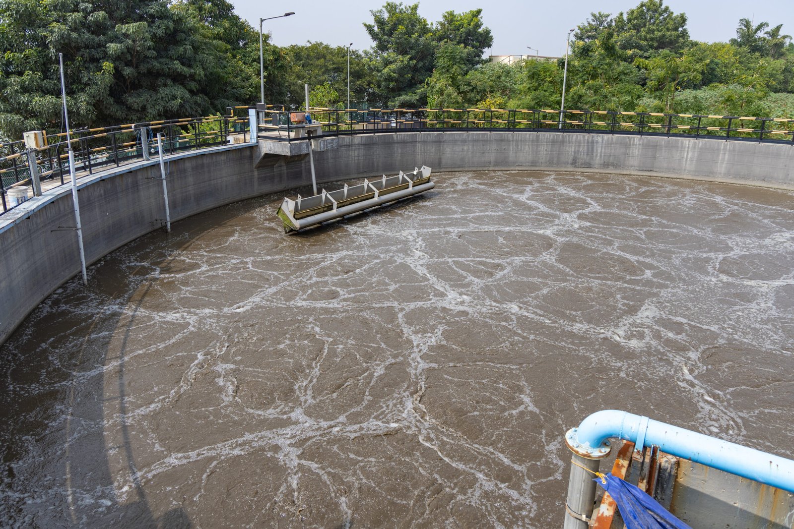 Aeration tank activated sludge process