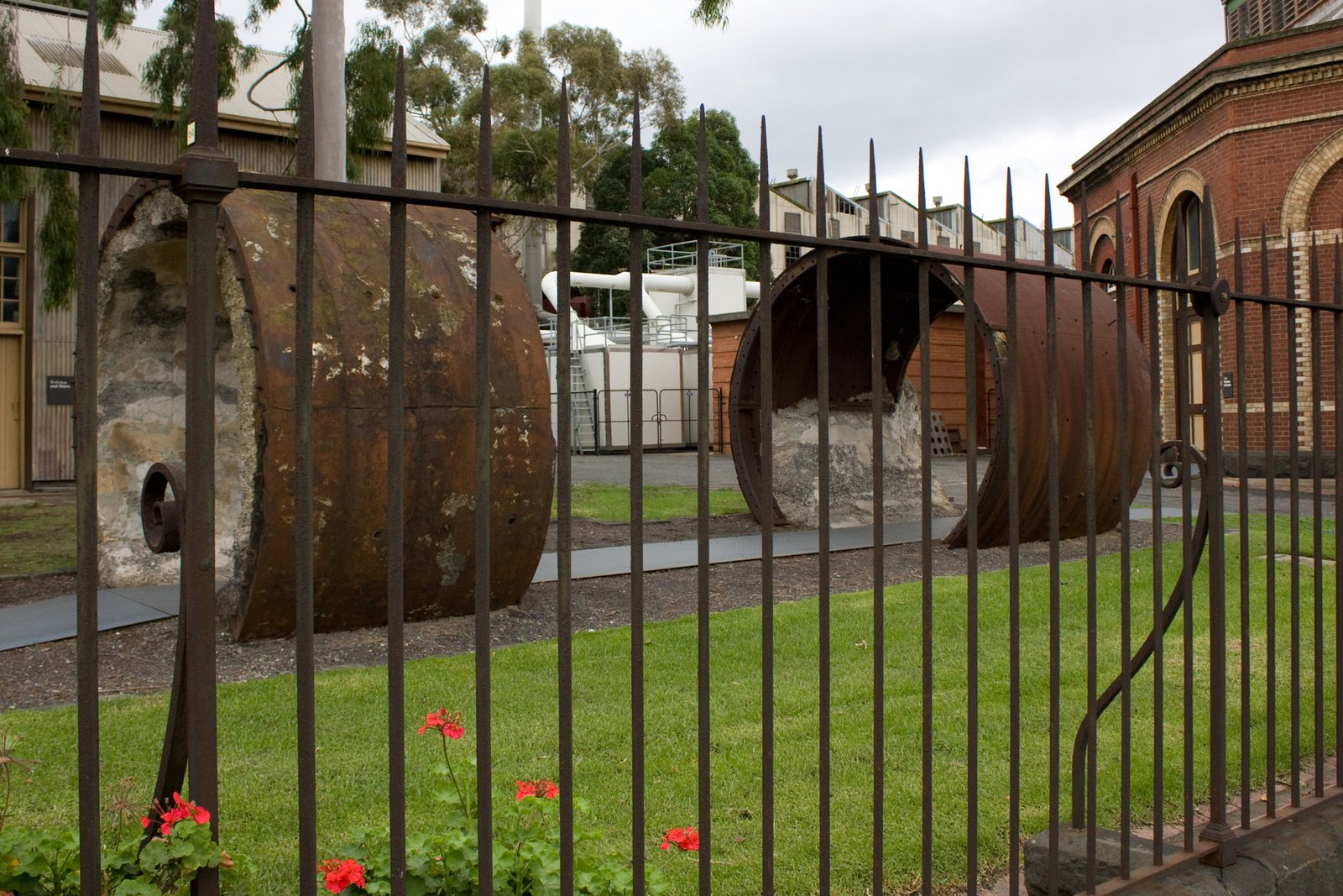 Industrial water treatment pipework