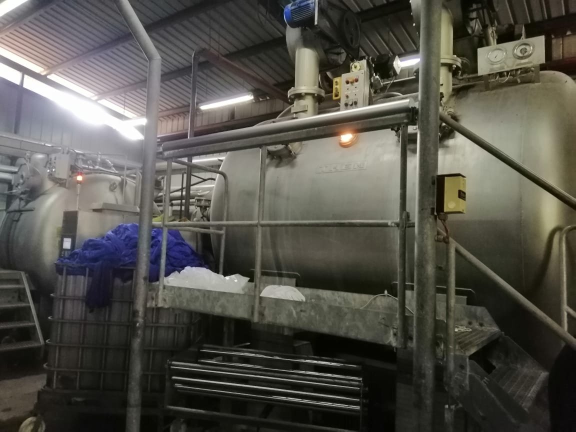 Textile dyeing factory